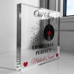 PERSONALISED Our Song First Dance Anniversary Present Valentines