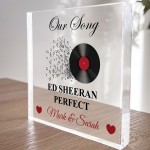 PERSONALISED Our Song First Dance Anniversary Present Valentines