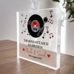 Our Song Plaque First Dance Anniversary Gift PERSONALISED