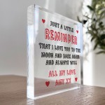 Personalised Valentines Day Gifts For Him Her Remind I Love You