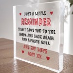 Personalised Valentines Day Gifts For Him Her Remind I Love You