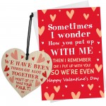 Funny Anniversary Valentines Day Birthday Card for Him Husband