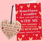 Funny Anniversary Valentines Day Birthday Card for Him Husband