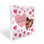 Personalised Valentines Gifts For Girlfriend Photo Block