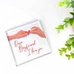 Dear Boyfriend I Love You Cute Romantic Anniversary Valentines