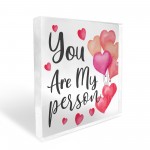 Couple Gifts Anniversary Birthday Acrylic Plaque For Him Her