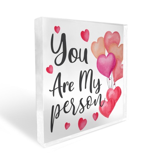 Couple Gifts Anniversary Birthday Acrylic Plaque For Him Her