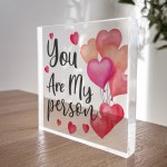 Couple Gifts Anniversary Birthday Acrylic Plaque For Him Her