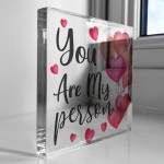 Couple Gifts Anniversary Birthday Acrylic Plaque For Him Her