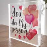 Couple Gifts Anniversary Birthday Acrylic Plaque For Him Her