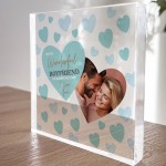 Personalised Valentines Gifts For Boyfriend Acrylic Photo Gift 