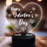 Valentines Day LED Neon Sign 16 Colour Neon Plaque Gift