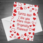 Valentines Day Card For Boyfriend Girlfriend Valentine's Day