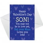 Valentines Day Card For Son Love Card From Mum Son Card