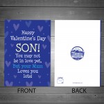 Valentines Day Card For Son Love Card From Mum Son Card