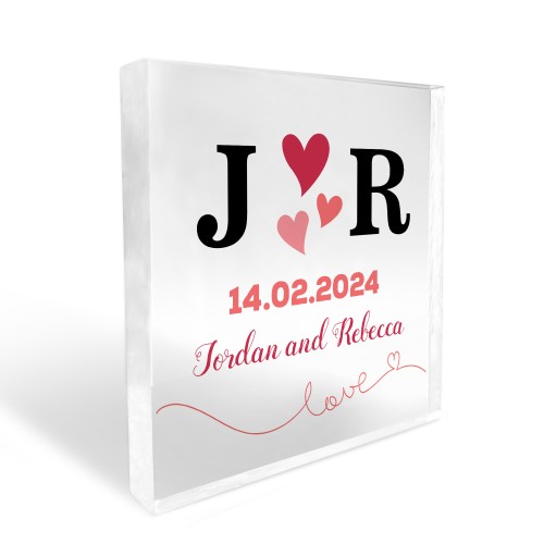 PERSONALISED Gifts For Couple Valentines Anniversary Gifts