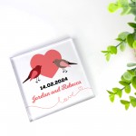 Gifts For Couple PERSONALISED Block Valentines Anniversary Gift