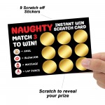 Naughty Scratch Card Gift For Him Valentines Day Anniversary