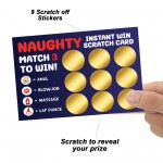 Naughty Scratch Card Gift For Him Boyfriend Husband Valentines