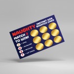 Naughty Scratch Card Gift For Him Boyfriend Husband Valentines