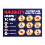 Valentines Day Gifts For Him Naughty Scratch Card Anniversary