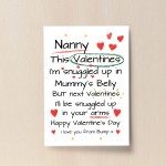 Nanny To Be Gifts For Valentines Day Gift From Bump Print