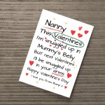 Nanny To Be Gifts For Valentines Day Gift From Bump Print