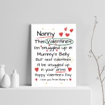 Nanny To Be Gifts For Valentines Day Gift From Bump Print