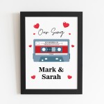 PERSONALISED Our Song Anniversary Gift First Dance Wedding Gift