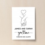 PERSONALISED Valentines Gifts for Him Her Boyfriend Girlfriend