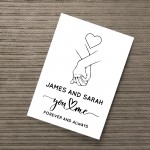 PERSONALISED Valentines Gifts for Him Her Boyfriend Girlfriend