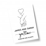 PERSONALISED Valentines Gifts for Him Her Boyfriend Girlfriend