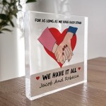 Personalised Couples Gift For Boyfriend Girlfriend Wife Him Her