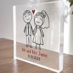 Wedding Anniversary Gift For Couple Personalised Valentines Day