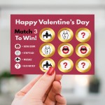 Valentines Day Naughty Scratch Card Rude Gift for Him Her