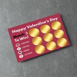 Valentines Day Naughty Scratch Card Rude Gift for Him Her