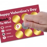 Valentines Gift Naughty Scratch Card Rude Gift for Him Boyfriend