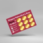 Funny Valentines Gift Naughty Scratch Card Rude Gift for Him Her