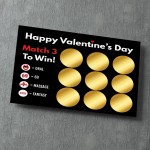 Scratch Card Reveal Funny Gift For Valentines Day For Girlfriend