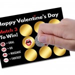 Scratch Card Reveal Gift For Valentines Day For Girlfriend