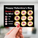 Scratch Card Reveal Gift For Valentines Day For Girlfriend