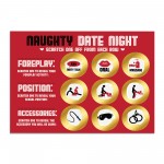 Naughty Date Night Scratch Card Valentines Day Anniversary Gift 