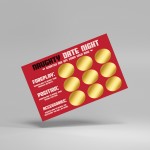 Naughty Date Night Scratch Card Valentines Day Anniversary Gift 