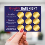 Rude Date Night Scratch Card Gift For Him Boyfriend Girlfriend