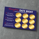 Rude Date Night Scratch Card Gift For Him Boyfriend Girlfriend