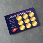 Funny Valentines Scratch Off Card Joke Rude Naughty Boyfriend