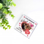 Personalised Gift For Valentines Day For Girlfriend Photo Plaque