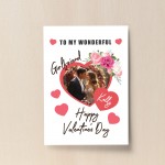 Valentines Day Gift For Girlfriend Personalised Photo Print