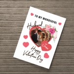 Valentines Day Gift For Husband Personalised Print With Photo