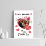 Valentines Day Gift For Husband Personalised Print With Photo